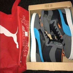 High top puma sneakers